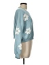 Luna Ivy Floral Blue Pullover Sweater Size L - photo 4