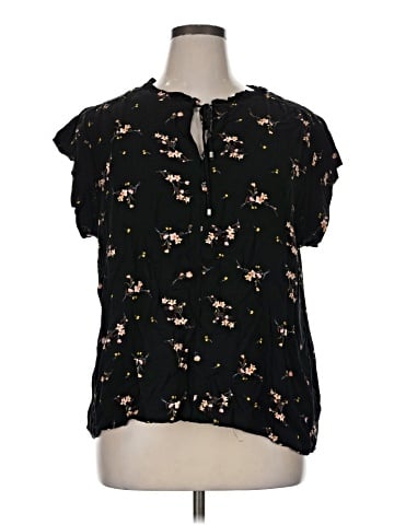 Buffalo by David Bitton Short Sleeve Blouse (view 1)
