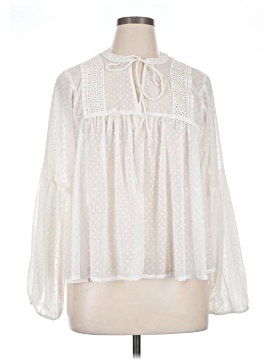 A.N.A. A New Approach Long Sleeve Blouse