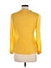 Albert Nipon Yellow Long Sleeve Blouse Size 8 - photo 2