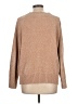 Cynthia Rowley TJX 100% Polyester Tweed Tan Pullover Sweater Size L - photo 2