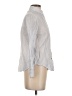 Rails 100% Cotton Stripes Silver Long Sleeve Button-Down Shirt Size XS - photo 4