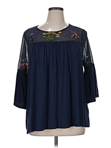 Studio JPR 3/4 Sleeve T-Shirt (view 1)