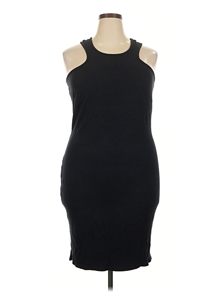 Pre-owned Lane Bryant Cocktail Dress In Black