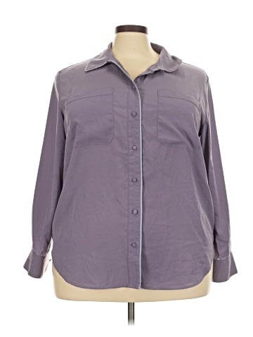 Universal Standard Long Sleeve Blouse (view 1)