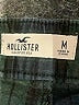 Hollister Plaid Green Casual Pants Size M - photo 7