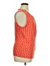 Talbots Red Sleeveless Blouse Size XL - photo 4
