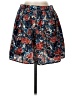 Eight Sixty 100% Polyester Floral Blue Casual Skirt Size XS - photo 1
