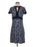 MICHAEL Michael Kors Paisley Blue Casual Dress Size S - photo 1