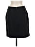 DressBarn 100% Polyester Solid Black Casual Skirt Size 8 - photo 2