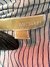 MICHAEL Michael Kors Stripes Blue Sleeveless Button-Down Shirt Size M - photo 7