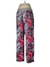 E by Eloise Paisley Teal Casual Pants Size M - photo 2