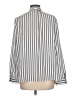 Vince Camuto 100% Polyester Stripes Ivory Long Sleeve Blouse Size L - photo 2