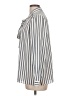 Vince Camuto 100% Polyester Stripes Ivory Long Sleeve Blouse Size L - photo 5
