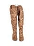 Shoedazzle Orange Brown Boots Size 8 - photo 2