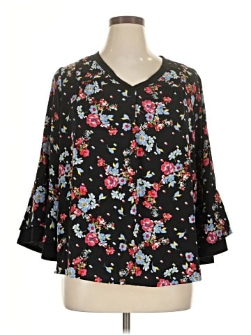 Rafaella 3/4 Sleeve Blouse (view 1)
