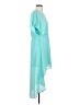 Forever 21 100% Polyester Solid Teal Casual Dress Size S - photo 4