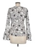PPLA Clothing Ivory Long Sleeve Blouse Size 8 - photo 2