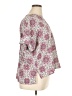 Ruby Rd. 100% Polyester Floral Pink Short Sleeve Blouse Size XL Petite - photo 4