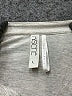 Kische Gray Short Sleeve Blouse Size L - photo 7