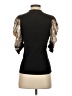 Gracia Black 3/4 Sleeve Top Size S - photo 2
