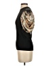 Gracia Black 3/4 Sleeve Top Size S - photo 5