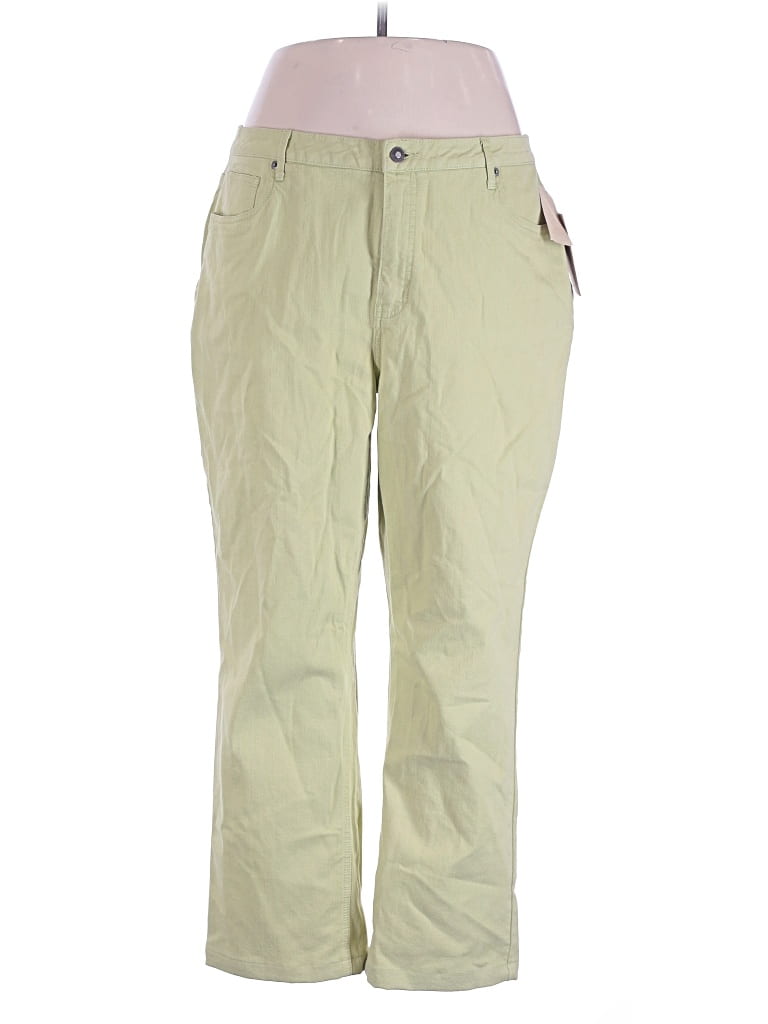 Pre-owned Coldwater Creek Jeans In Green