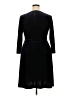 Connected Apparel Blue Black Cocktail Dress Size 16 - photo 2