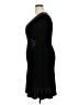 Connected Apparel Blue Black Cocktail Dress Size 16 - photo 5