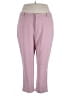 Avec Les Filles Solid Pink Casual Pants Size 2X - photo 1