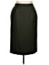 Pendleton 100% Virgin Wool Solid Green Wool Skirt Size 14 - photo 1