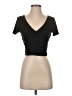 NA-KD Black Short Sleeve Top Size XS - photo 1