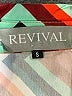 Revival Orange 3/4 Sleeve Blouse Size S - photo 7