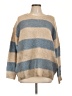 Maurices Stripes Tan Pullover Sweater Size L - photo 1