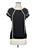 St. John Black Short Sleeve Top Size S - photo 1
