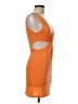Olivaceous Orange Cocktail Dress Size M - photo 4