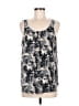 Pleione 100% Polyester Gray Sleeveless Blouse Size M - photo 1