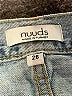 nuuds 100% Cotton Blue Jeans Size 26 waist - photo 7