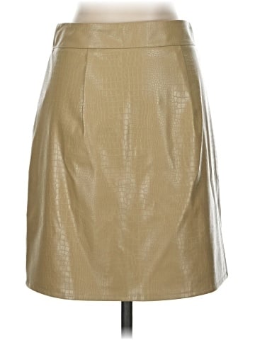 Alice + Olivia Leather Skirt (view 2)