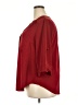 Torrid Burgundy Red 3/4 Sleeve Blouse Size 2X Plus (2) - photo 5