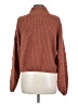 Moon & Madison 100% Acrylic Brown Turtleneck Sweater Size M - photo 2