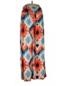 Isle Apparel Print Orange Casual Pants Size XS - photo 1