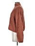 Moon & Madison 100% Acrylic Brown Turtleneck Sweater Size M - photo 5