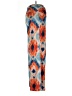 Isle Apparel Print Orange Casual Pants Size XS - photo 4