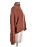 Moon & Madison 100% Acrylic Brown Turtleneck Sweater Size M - photo 4