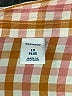 Old Navy 100% Rayon Checkered-gingham Orange 3/4 Sleeve Blouse Size 1X - photo 7