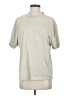 Assorted Brands Solid Tan Short Sleeve T-Shirt Size S - photo 1