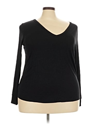 Universal Standard for J.Crew 3/4 Sleeve T-Shirt (view 1)