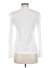 Sundry White Long Sleeve T-Shirt Size Med (2) - photo 2