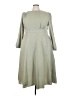 Unbranded Solid Green Casual Dress Size 3X - photo 1